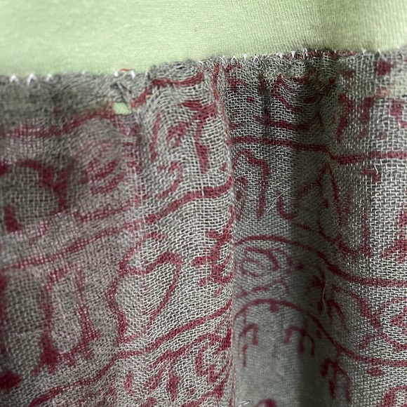 Upcycled boho maxi t-shirt. - Picture 9 of 11